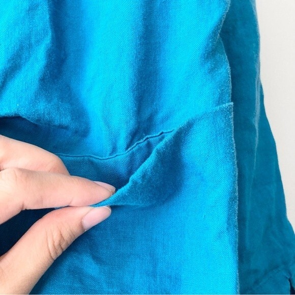 Soft Surroundings Linen Long‎ Blazer SP - Picture 6 of 6